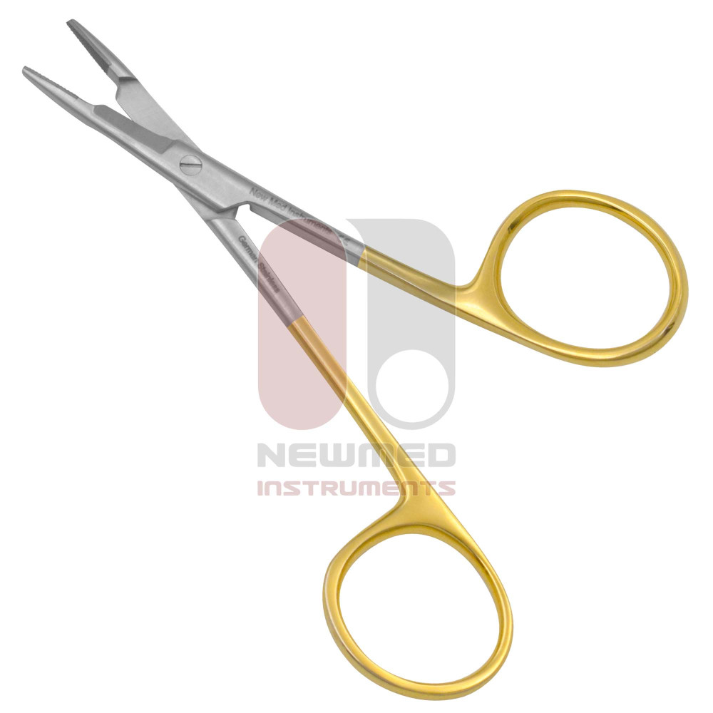 Gillies Needle Holder Tungsten Carbide - Needle Holder Scissors